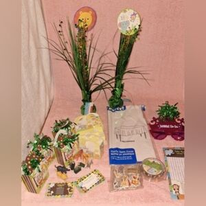 Jungle Safari Baby Shower Supplies Set - Green and Brown